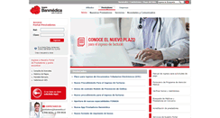 Desktop Screenshot of prestadores.banmedica.cl
